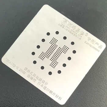 BGA152 BGA Šabloon magistrikursuse Mälu Flash IC Chip Reballing Sõrmed Kütte-Mall Tina Taim Terasest Net 0,2 mm Paksuse Anti Trumm-up