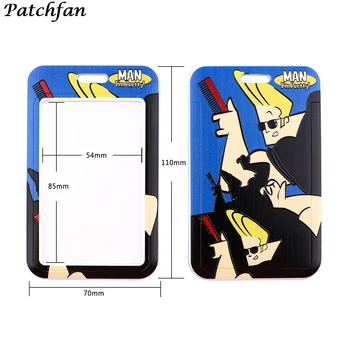 AD560 Patchfan Cartoon Mees kaelapaela kinnitamine Võtmehoidja võti Pääsme ID Mobiiltelefoni Trossi Armas Kingitused kaelapaela kinnitamine Koos Kaardi Hoidja
