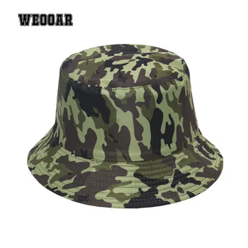 WEOOAR Kamuflaaž Taktikaline Meeste Panama Müts Laste Džungel Trükitud Naiste Kopp Mütsid Kalamees Päike Hip-Hop Mütsid Naine MZ169