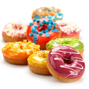 Silikoon Donut Hallituse Baking Pan Non-Stick Hallituse, Küpsetamine, Saia-Šokolaadi Kook Magustoit DIY Teenetemärgi Bagels Kuklid Donuts Tegija