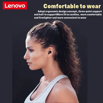 UUED Lenovo HT18 Traadita TWS 5.0 Earbuds 1000mAH Aku, LED-Ekraan, Helitugevuse EarBuds HIFI Stereo HD Räägi Laos
