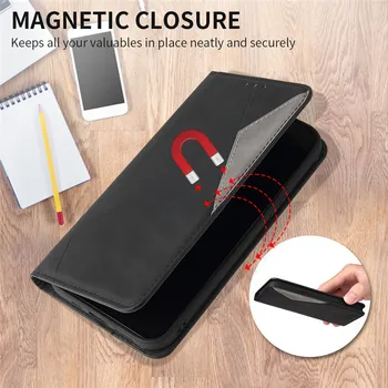 Luksuslik Nahast Flip Magnet Case For iPhone 11 12 Mini Pro Max X-XR, XS MAX SE 2020 7 8 Pluss 6 6s Telefoni Juhul Katta Kaardi pesa