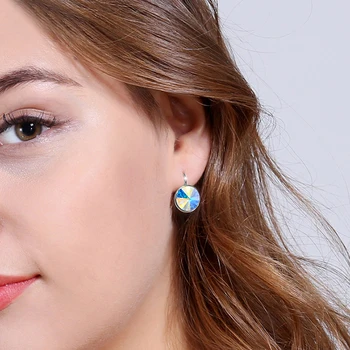Austria Kristall Kõrvarõngad On Tüdrukute Uus Mood Ring Bella Earings Naiste Poole Pulm Kõrvarõngad Ehted Daam Ema Kingitus