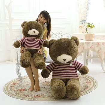 Teddy Karu Nahka Sall unStuffed Loomade Karu Palus Mänguasjad Teddy Bear Nukk Kate Armastavad Sünnipäeva Baby Kingitus