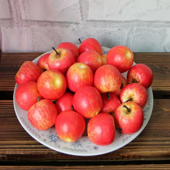 10 Tk Kunstlik Vaht Mini Õunad Punane Roheline Simulatsiooni Faux Puu-DIY Käsitöö Ehteid Fotograafia Rekvisiidid Pulm Home Decor
