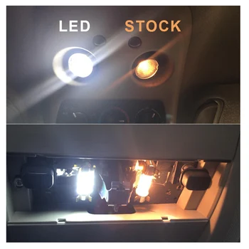 13 Pirnid Canbus Valge LED Auto Lugemine Kerge Sisustus Komplekt, Sobib Jeep Commander 2006-2009 2010 Pagasiruumi Samm Viisakalt Litsentsi Lamp