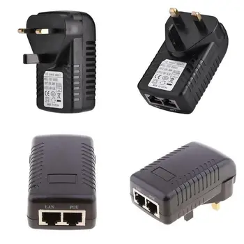 48V 0.5 POE Toide PoE Pihusti Toide Üle Ethernet Adapter UK Plug Ruuteri IP Telefon, Kaamera, Side Adapter
