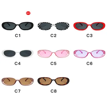 ONEVAN Väikesed Ovaalsed Päikeseprillid Naistele Luksus Brändi Disainer päikeseprillid Meeste Mood Retro Ovaalne Prillid Vintage Oculos De Sol