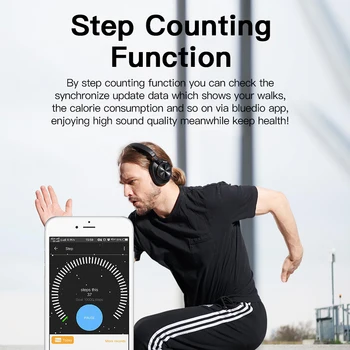 Bluedio Kõrvaklappide 5.0 Bluetooth Juhtmevaba Aktiivne Müra Tühistamise Kõrvaklapid Peas TF Sport Peakomplekti, Mäng Töötab Pendeldama