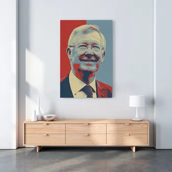 Legend Sir Ferguson hopestyle Canvas poster Seina Art Teenetemärgi prindib elu Kid Laste tuba Home magamistuba decor maali