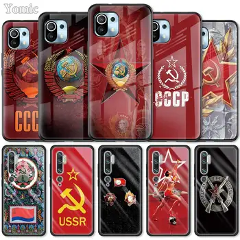 Lenin Nõukogude Liidu Lipp, Karastatud Klaasi puhul Xiaomi Redmi Märkus 9S 8 Mi 11 Poco X3 NFC 9 7 8T 9T 10T Pro 10 Lite Telefon Kate