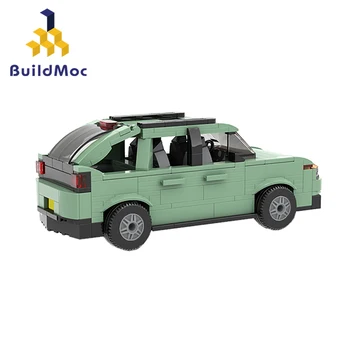 BuildMoc Tehnilised Auto Classic Retro Auto ehitusplokid KES Tehnilised Vana Modle Tellised Mänguasjad Lastele