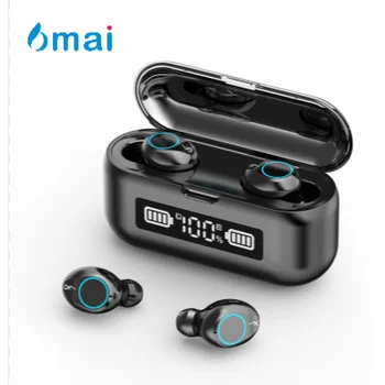 Müügil 6Mai Traadita Bluetooth-Kõrvaklapid 2000mAh LED-Ekraan, 9D Stereo Veekindlad Kõrvaklapid F9-45 TWS Sport Peakomplekt Earbuds