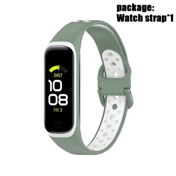 Sport Smart Watch Silikoonist Rihm Samsung Galaxy Fit2 SM-R220 Veekindel Higi-tõend Smart Watch Rihm Tarvikud
