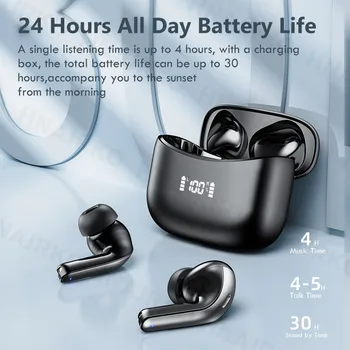 TWS Bluetooth V5.0 Kõrvaklapid LED Võimsus Ekraan Sport Veekindel Juhtmevaba Kõrvaklapp koos Mikrofoniga, Touch Control Muusika Earbuds