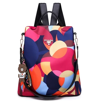 Wonderlife Mood anti-varguse kooli kott, veekindel oxford kooli kotti armas stiilis kooli kotti tagasi tasku disain seljakott