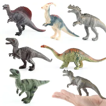 13 stiile 15cm Väike Dinosaurus Mudelid Türannosaurus Indominus Rex Triceratops Brontosaurus Poisid Kingitus Poistele Dinosaurus Mänguasi