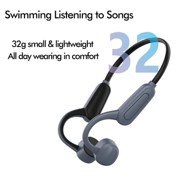 Ipx8-ga-Veekindel Ujumine Kõrvaklapid Luu Juhtivus 5.0 Bluetooth Juhtmevaba Peakomplekt, 16GB, MP3 Heli Muusikapleier 10M Allvee