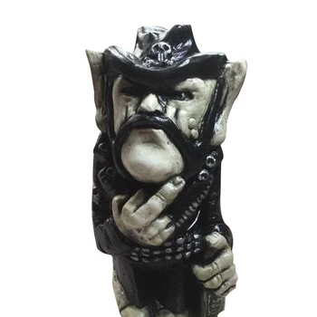 Lemmy Rock Ikoon Skulptuur Lemprechaun Vaik Kuju Õue Muru Ornamnet Väljas Aed Decor 2021