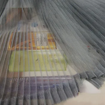 10Metres 150cm lai Ruffled Orel plisseeritud kortsu silma pitsiline riie riie mood perspektiivi pulm kleit õmblusmasinad suvel käsitöö