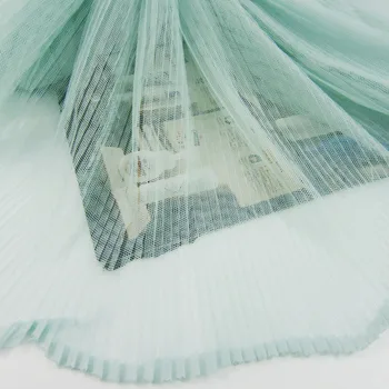 10Metres 150cm lai Ruffled Orel plisseeritud kortsu silma pitsiline riie riie mood perspektiivi pulm kleit õmblusmasinad suvel käsitöö
