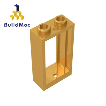 BuildMOC 60593 1x2x3 Hoone Osad Plokid DIY elektrilised Haridus-Tellised Lahtiselt Mudel kingitus, Mänguasjad