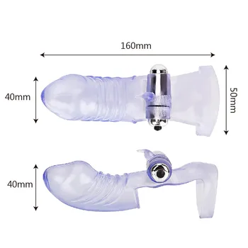 Stimuleerida G-Spot Massaaž Clit Vibraator Sõrme Varruka Naine Erootiline Flirt Orgasmi Seksi mänguasjad, Naiste Lesbi Täiskasvanud