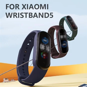 KUUM! Rihma Xiaomi Mi Band 5 4 3 Silikoon Asendamine Käepaela Käevõru Watchband Jaoks Xiomi Mi Band3 Miband 4 3 Band4 Rihm