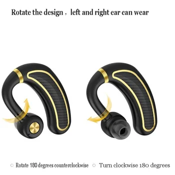 Bluetooth-Peakomplektiga Juhtmeta Kõrvaklapid Kõrvaklapid koos Mikrofoniga 24 Tundi kõneaega vabad sõidu iPhone samsung huawei xiaomi