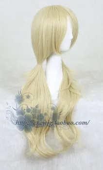 Jobu Punch Naiste Baby Doll cosplay parukas Baby Doll rolli mängida blondid juuksed kuldne parukas kostüümid