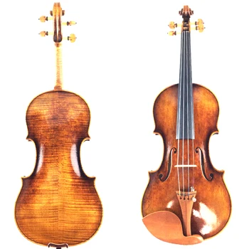 Viiul Vintage stiilis kallis viiul, mida mängitakse viiul