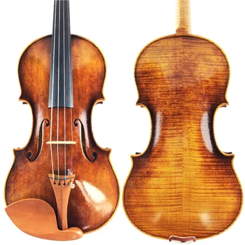 Viiul Vintage stiilis kallis viiul, mida mängitakse viiul