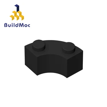 BuildMOC 85080 3063 2x2 kaardus telliskivi high-tech Ülemineku Saak, ehitusplokid Osad DIY Proje