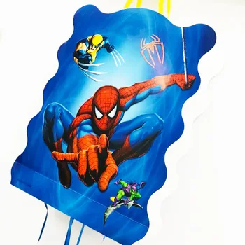 Spiderman Kokkuklapitavad Pinata Lapsed Sünnipäev Mängu Kaunistamiseks Naljakas Poisid Sünnipäeva Asjade Lapsed Partei Spiderman Pinata