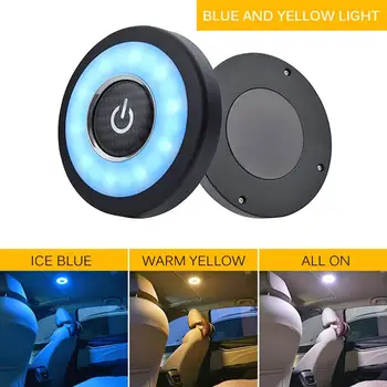 Wireless Led Usb-Auto Salongi Lakke Dome Light Lugemise Laadimine USB Katusele Magnetiga Lamp Touch Tüüp Night Light, Trunk ReCharger