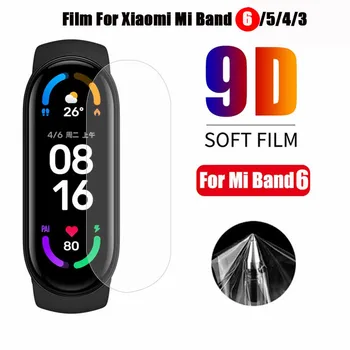 10tk/pack Xiaomi Mi Band 6 Film Screen Protector For mi sagedusriba 5-Pehme Kaitsva HD Film xiomi Band 4 Film Ei ole Klaas