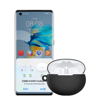 Kate Silikoonist Kest Juhul Kaitsmega Huawei Freebuds 4i Traadita Bluetooth-ühilduvad Kõrvaklapid Headset