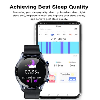 GFORDT Smart Watch Mehed Sport Kell, 30 meetrit Veekindel, vererõhku Jälgida Fitness käevõru Smartwatch IOS Android