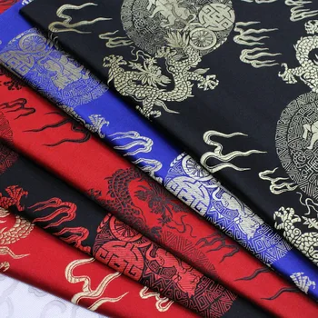 Hiina stiilis kudumine jacquard brocade Tang Dünastia lohe muster kangas on dekoratiivne lapiga mahagon mööbel ja padi
