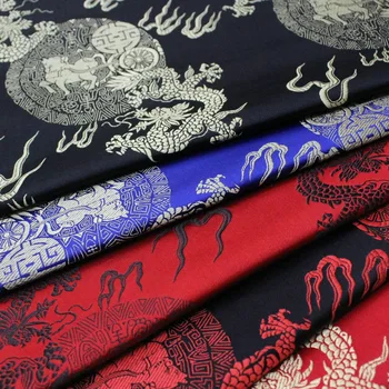 Hiina stiilis kudumine jacquard brocade Tang Dünastia lohe muster kangas on dekoratiivne lapiga mahagon mööbel ja padi