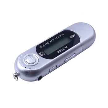 Hot Müük USB-MP3-Pleier Digitaalne LCD Ekraan Toetab 32G TF Kaart FM-Raadio Koos Mp3-Mängija Funktsioon Dropshipping
