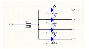 DYKB 4-Way Audio I2S / IIS Lülitus Moodul I2S Puhvri Juhatuse Valige 1 alates 4 Signaali DIY KOMPLEKTID