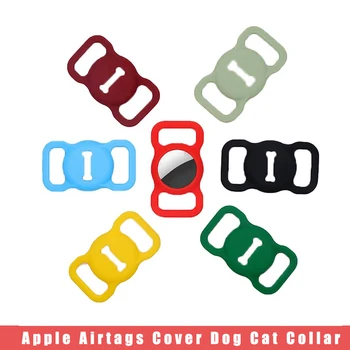 2021 Pet Silikoon Protective Case Koer, Kass Krae Aasa Apple Airtags Katta Õhu Sildid Lokaator Tracker Anti-kaotatud Seadme Uus