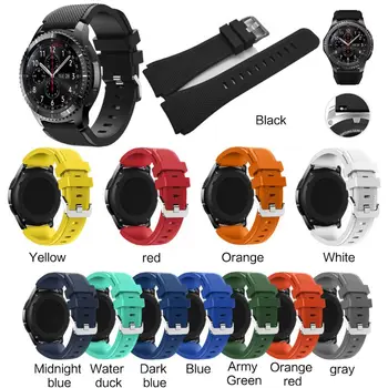 Soft Pehme Silikoonist Asendamine Watch Band Randmepaela Sport Watch Käevõru Vöö Samsung Galaxy Vaata 46 MM/Samsung Käik Gear2