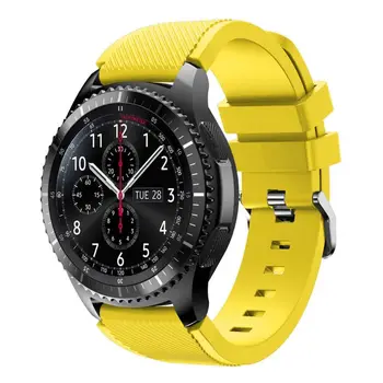 Soft Pehme Silikoonist Asendamine Watch Band Randmepaela Sport Watch Käevõru Vöö Samsung Galaxy Vaata 46 MM/Samsung Käik Gear2