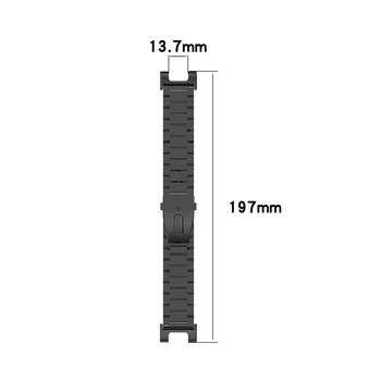 Uus Roostevaba terasest watchband Rihmad Xiaomi Amazfit T-Rex Luksus Käepaela Asendamine Käevõrud Jaoks Huami Amazfit T-Rex Pro