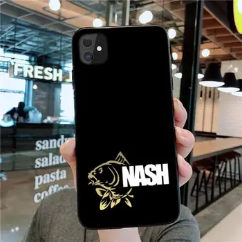 Nash Kalapüügi Logo Telefon Juhtudel iphone 12 11 Pro Max Mini XS Max 8 7 6 6S Pluss X 5S SE 2020 XR kate