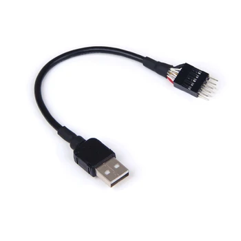 Emaplaadi Sise-USB-9pin Väline USB-Mees PC Emaplaadi Andmed pikendusjuhe