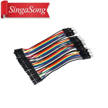 40-120pcs Dupont Line 10CM 40Pin Mees Mees + Mees, et Naine ja Naine Naine Jumper Wire Dupont Kaabel Arduino DIY KIT