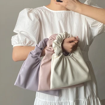 TrendyGal Ins Stiilis Mini Pilv Kotid Top Käepide, Mini-Kotid 2021 Suve Mood Naiste Rahakott Hobos Kotid Pehmest Nahast Käekott Naistele